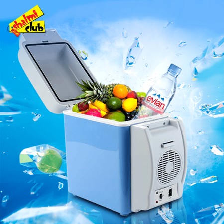 7.5 Liter Capacity Car Mini Refrigerator 12V Lightweight Car Refrigerator Ice Box Semiconductor Insulated Cooler Car Fridge