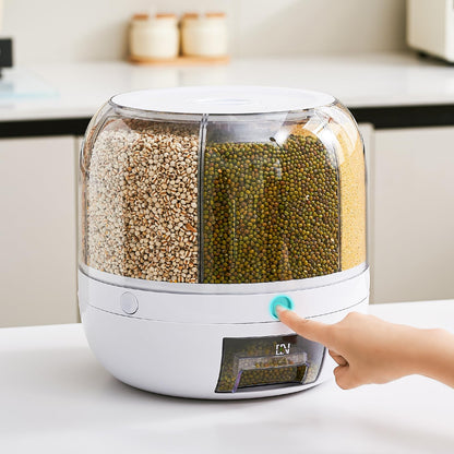 Rotating Food Storage Dispenser