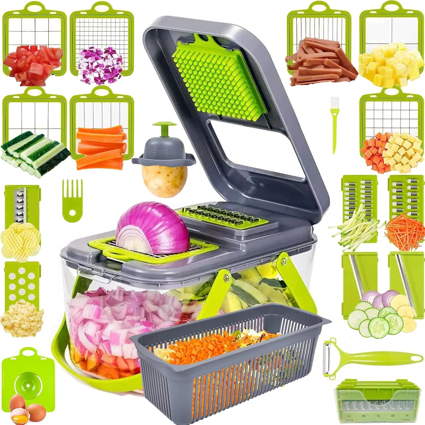 Vegetable Cutter Chopper and Slicer