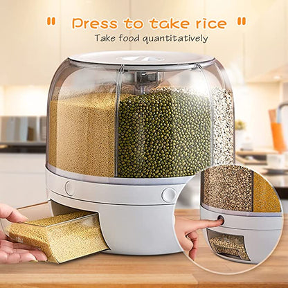 Rotating Food Storage Dispenser