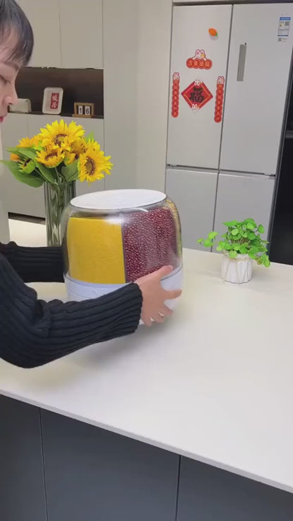 Rotating Food Storage Dispenser