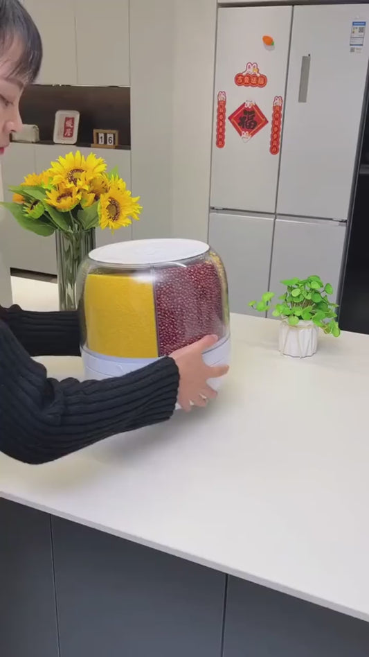 Rotating Food Storage Dispenser