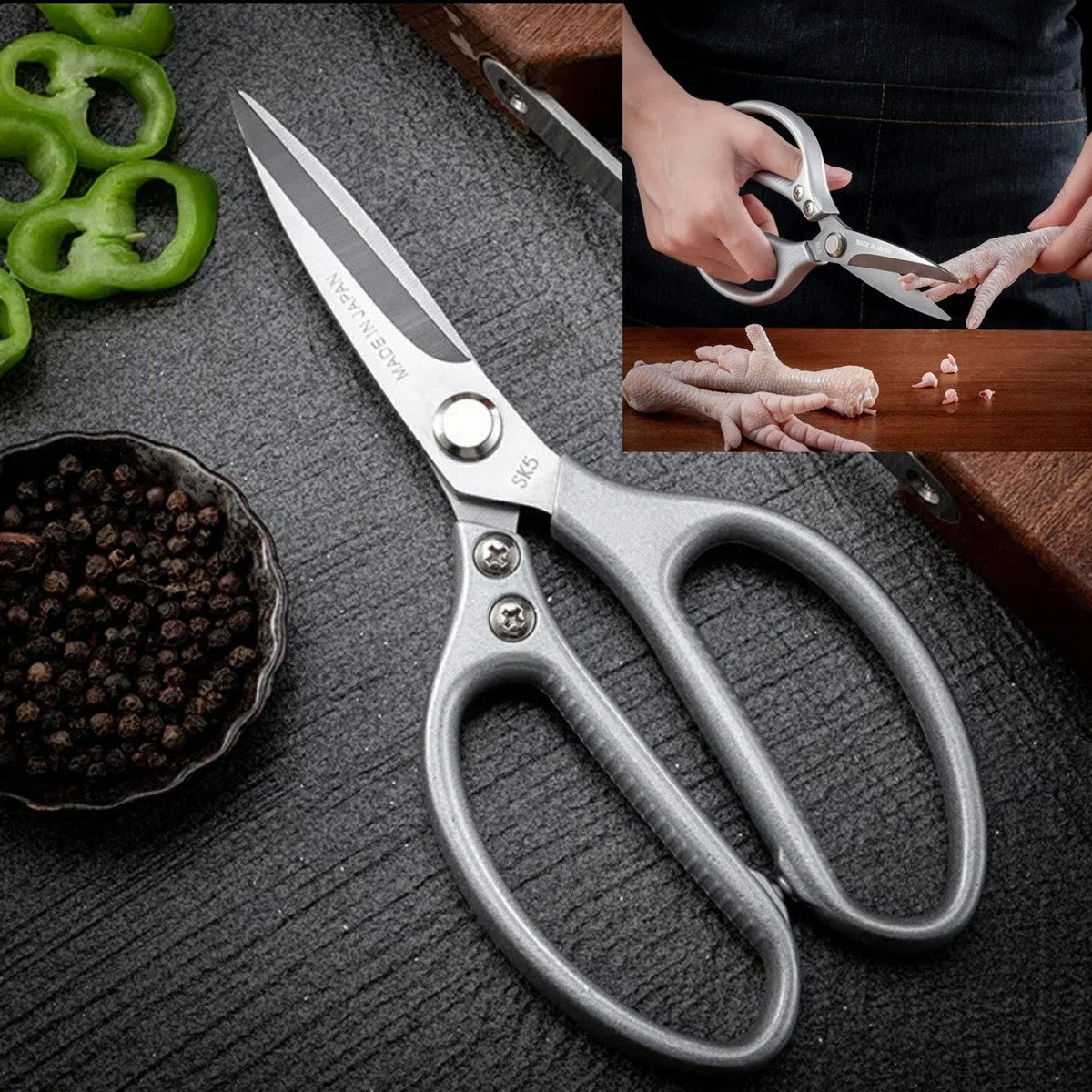Household Kitchen Scissors Chicken Bone Kitchen Food Seafood